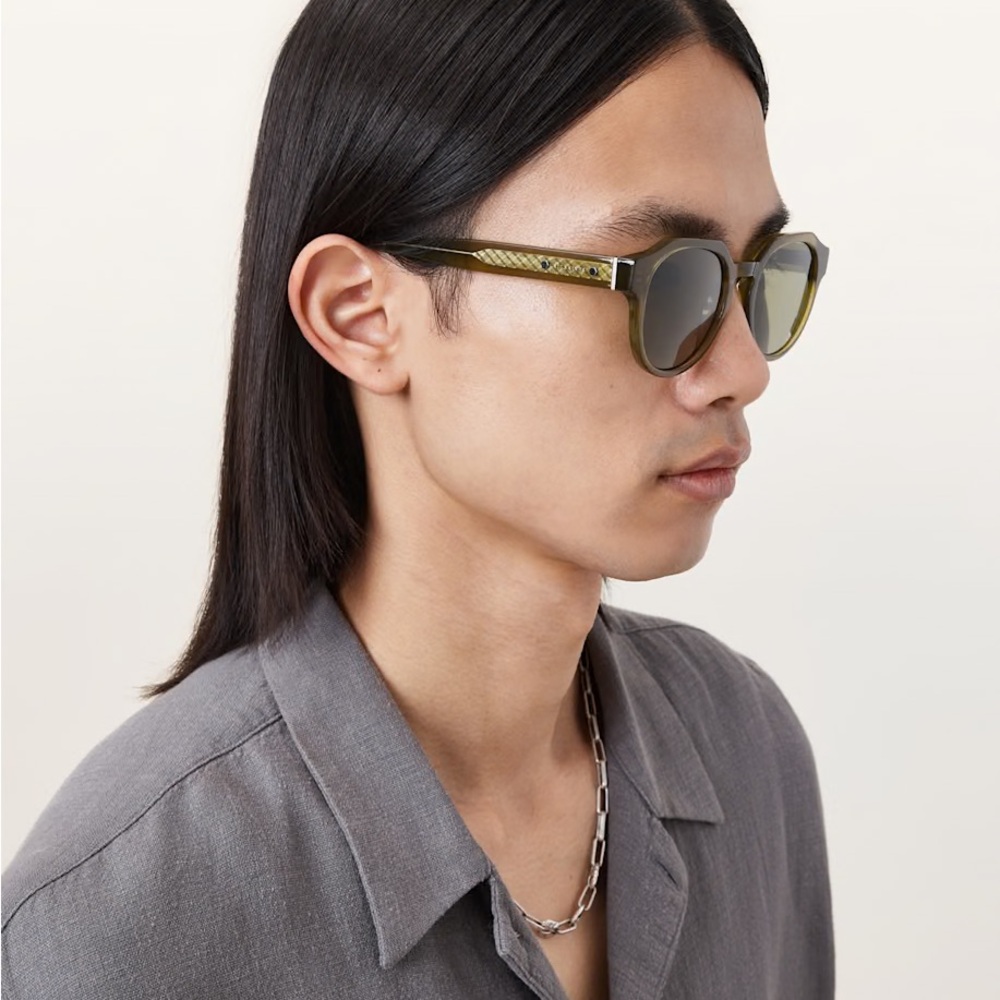 Allsaints Roman Round Sunglasses - Picture 6 of 11